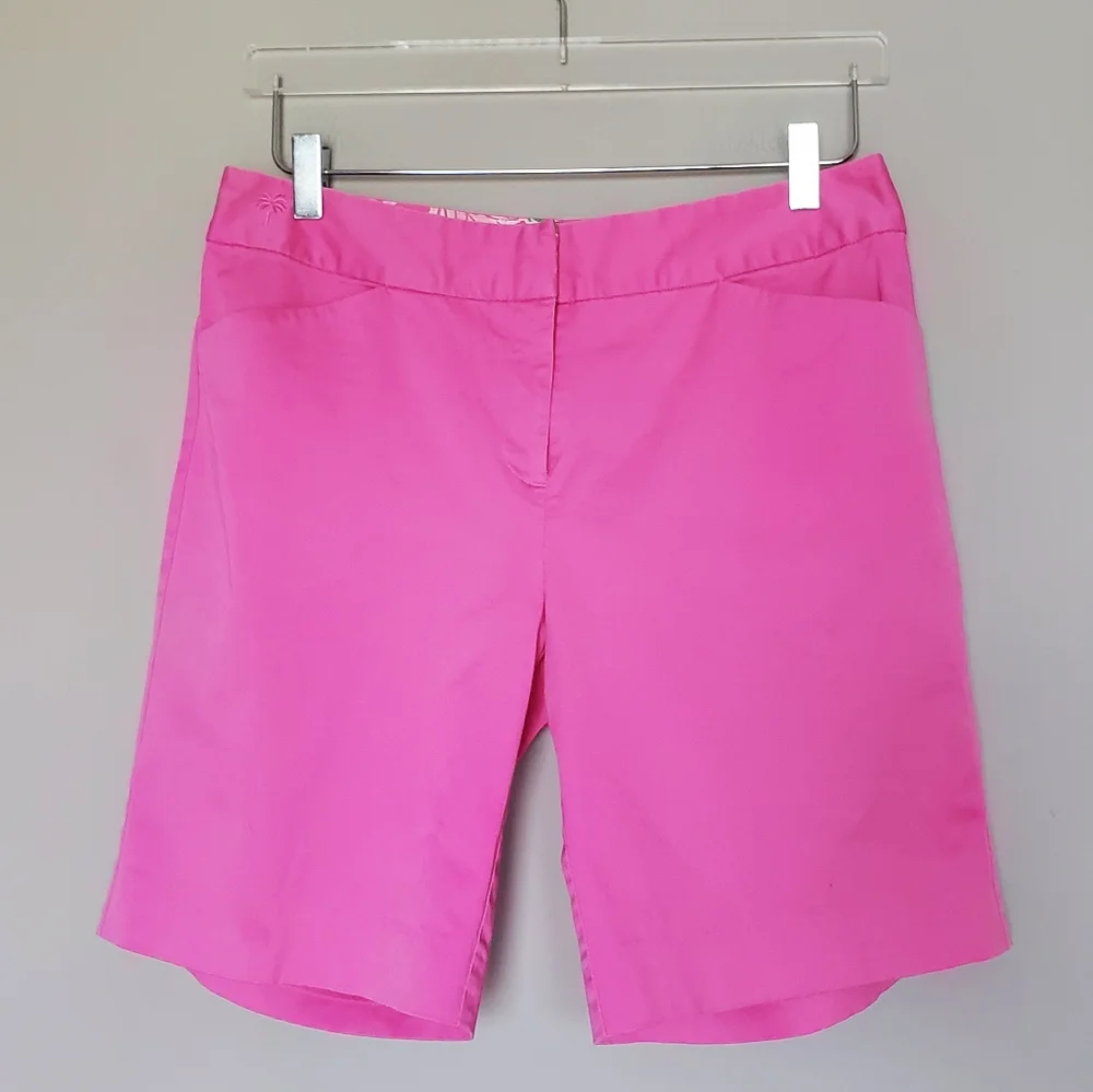 Lilly Pulitzer Pink Women's Bermuda Shorts - Picture 8 of 8
